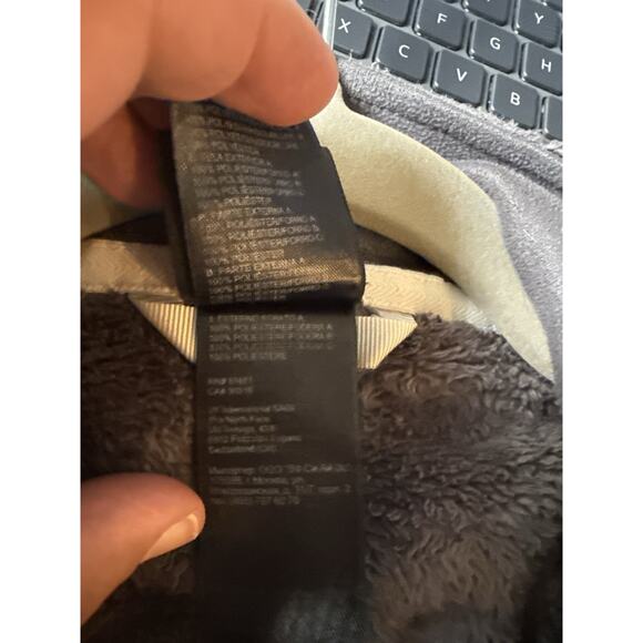 The North Face Fleece Jacket Women’s Dark Gray Full Zip Size Small - Picture 6 of 6